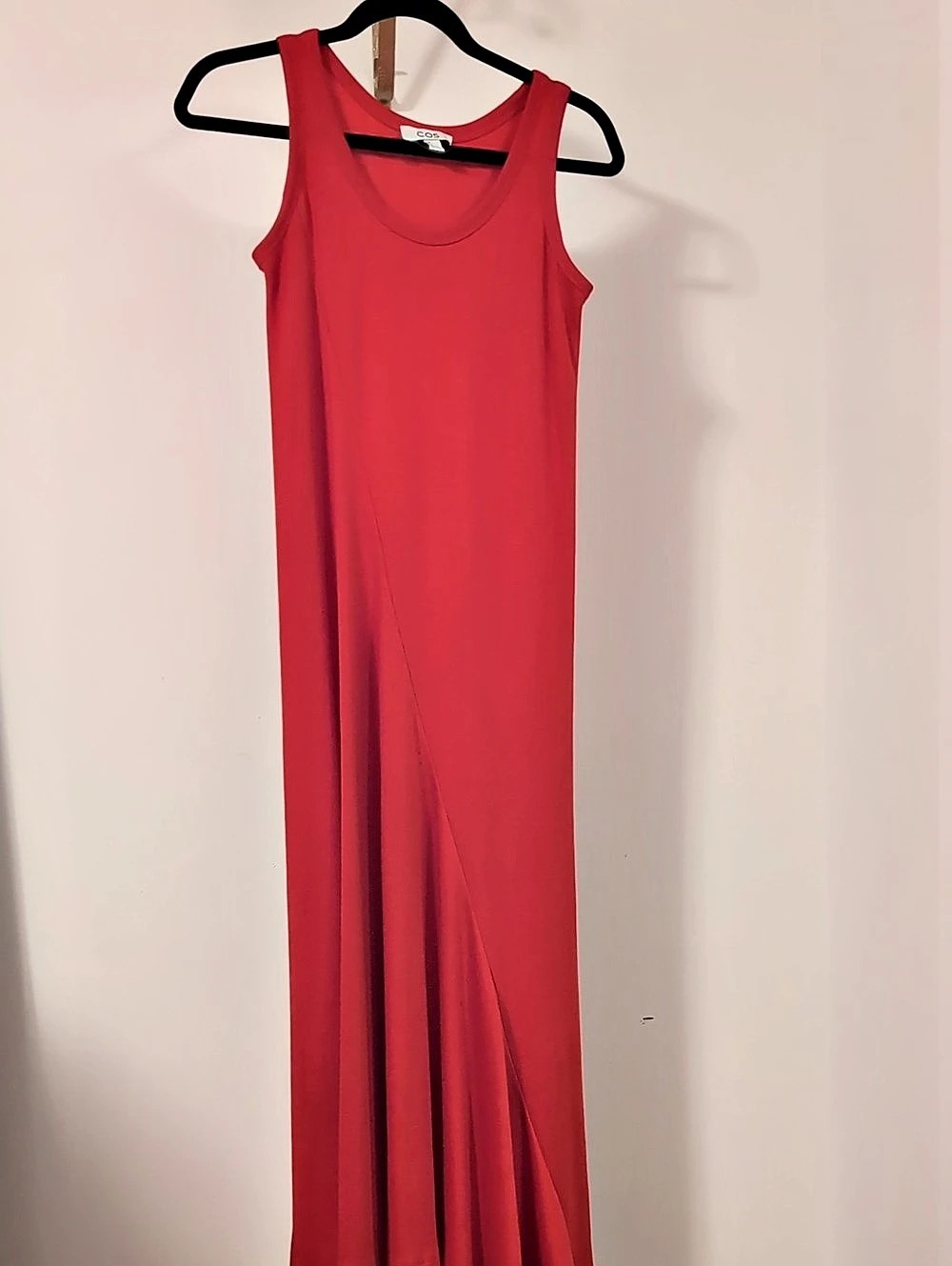 COS Red Maxi Tank Dress Size XS Like New